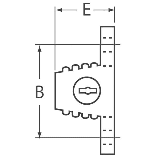 825F1K0E Ohmite  Chassis Mount Resistors